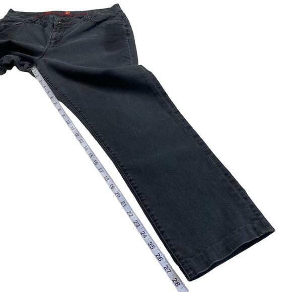 Vintage 80s Sasson Straight Leg Hustle Ooh La La Jeans Sz 14 - Picture 11 of 15